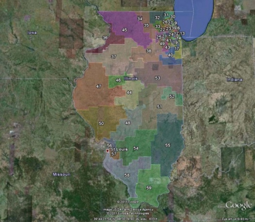 Illinoisans get first look at new state Senate map | Chicago Defender