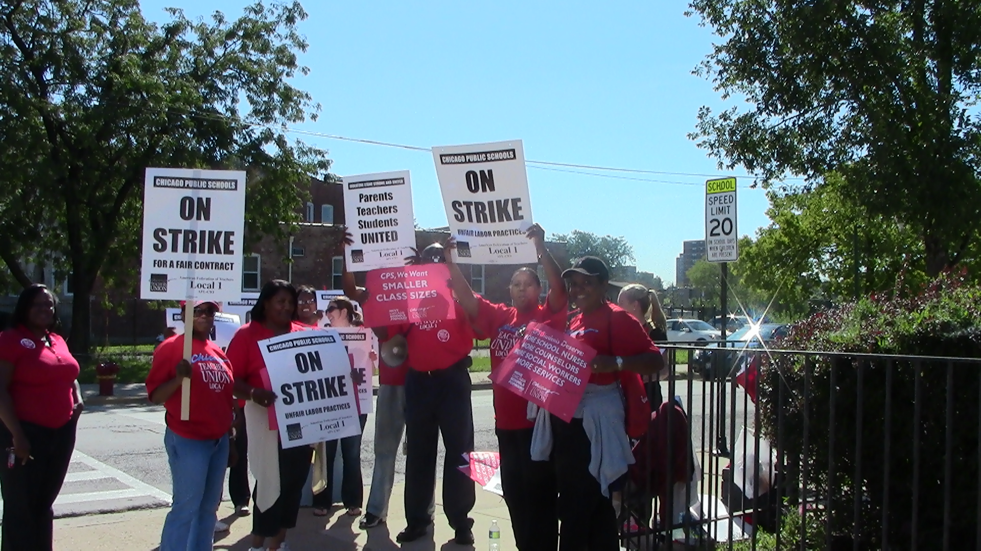 Chicago Teachers' Union Strike September 2012