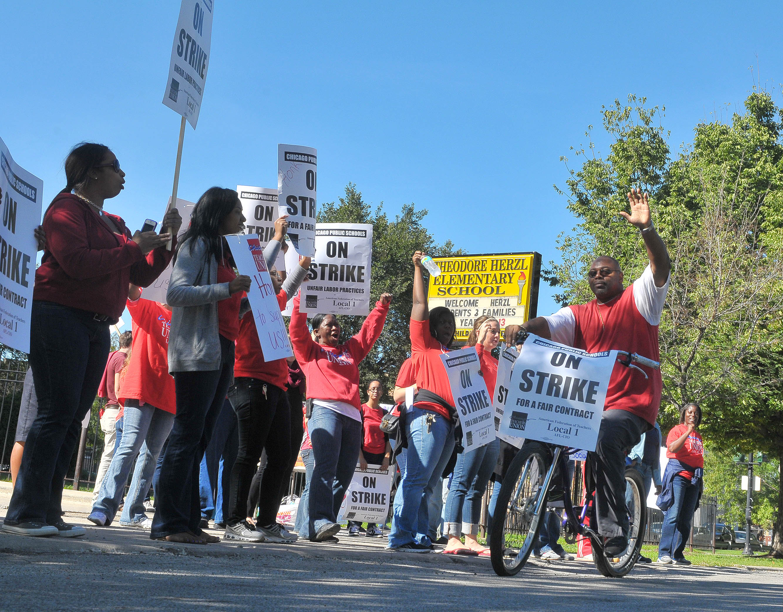 Chicago Teachers' Union Strike September 2012