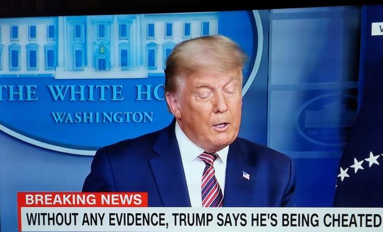 President Trump Chicago Defender