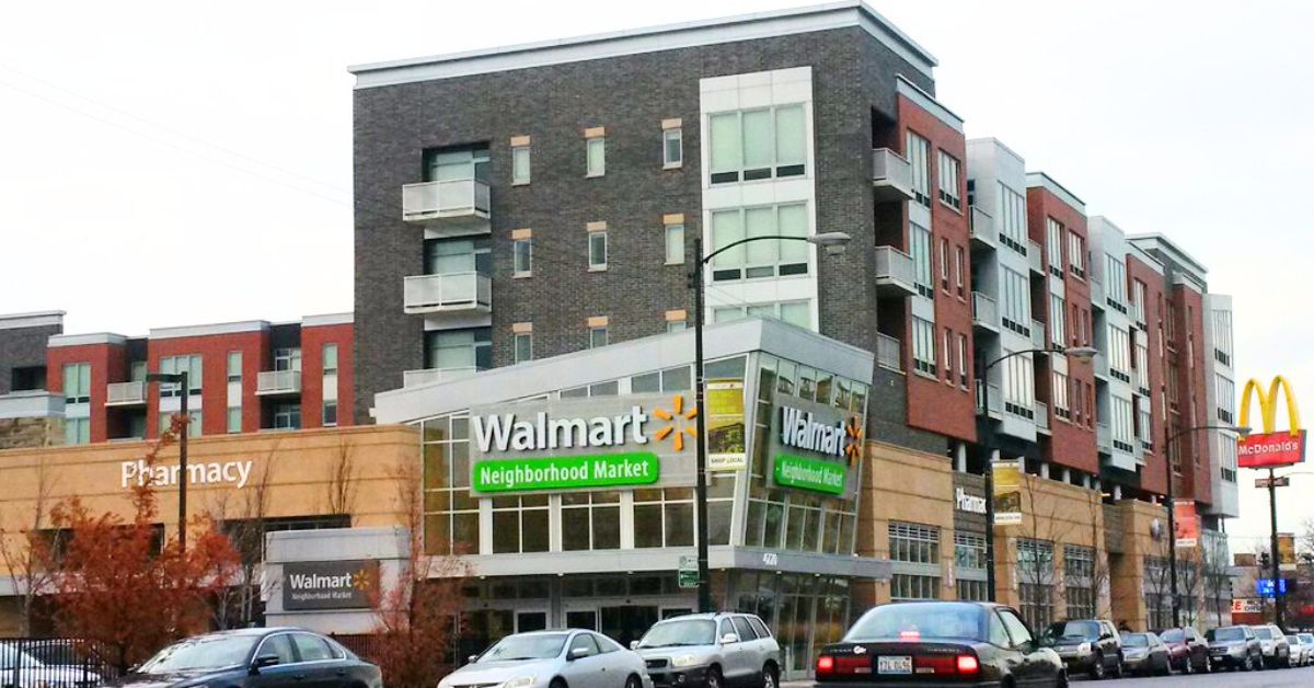 A Chicago Walmart Neighborhood Market storefront.