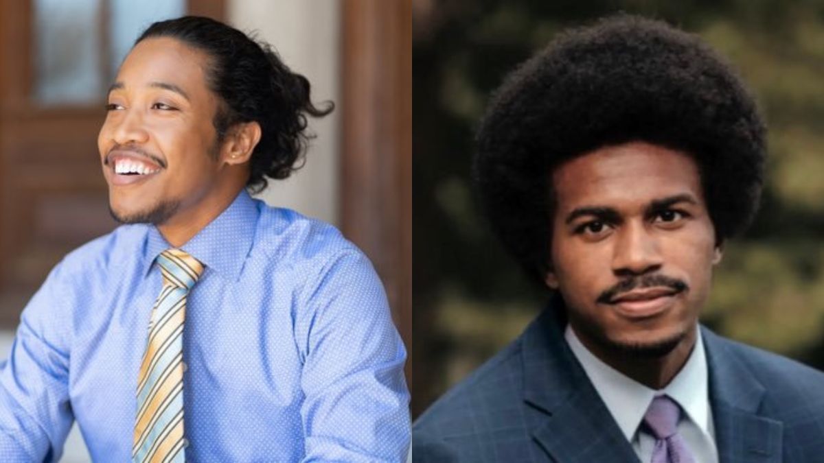 The two Tennessee state lawmakers who were expelled by the GOP-controlled Tennessee House.