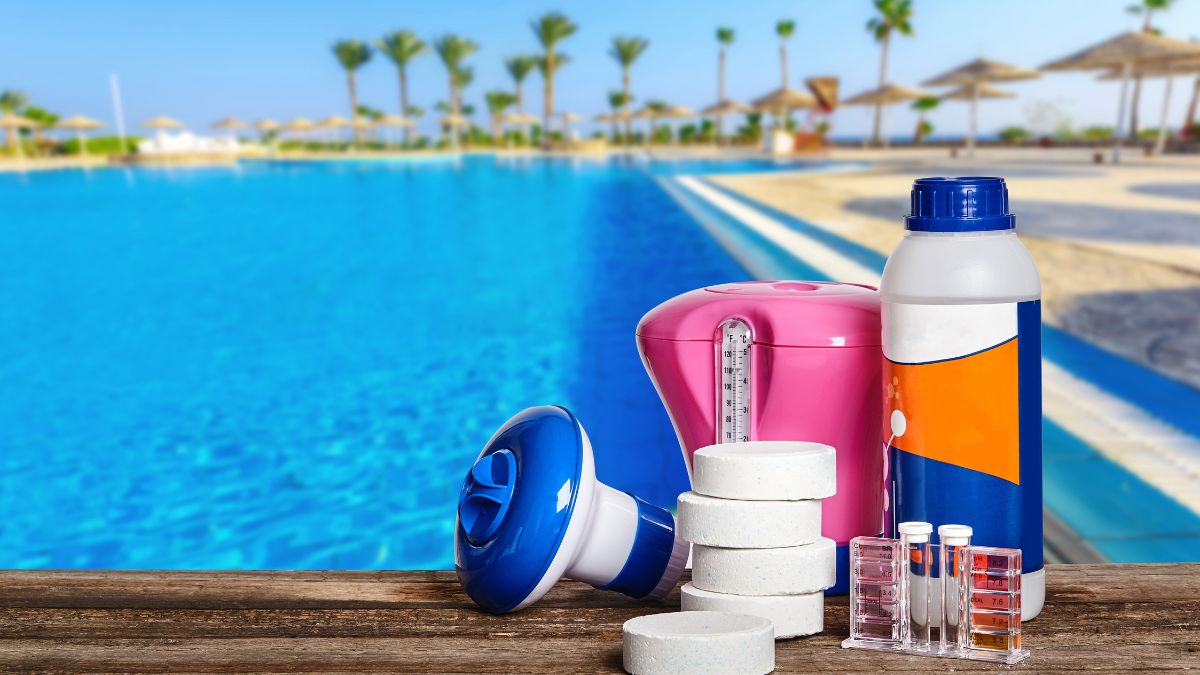 Pool cleaning products