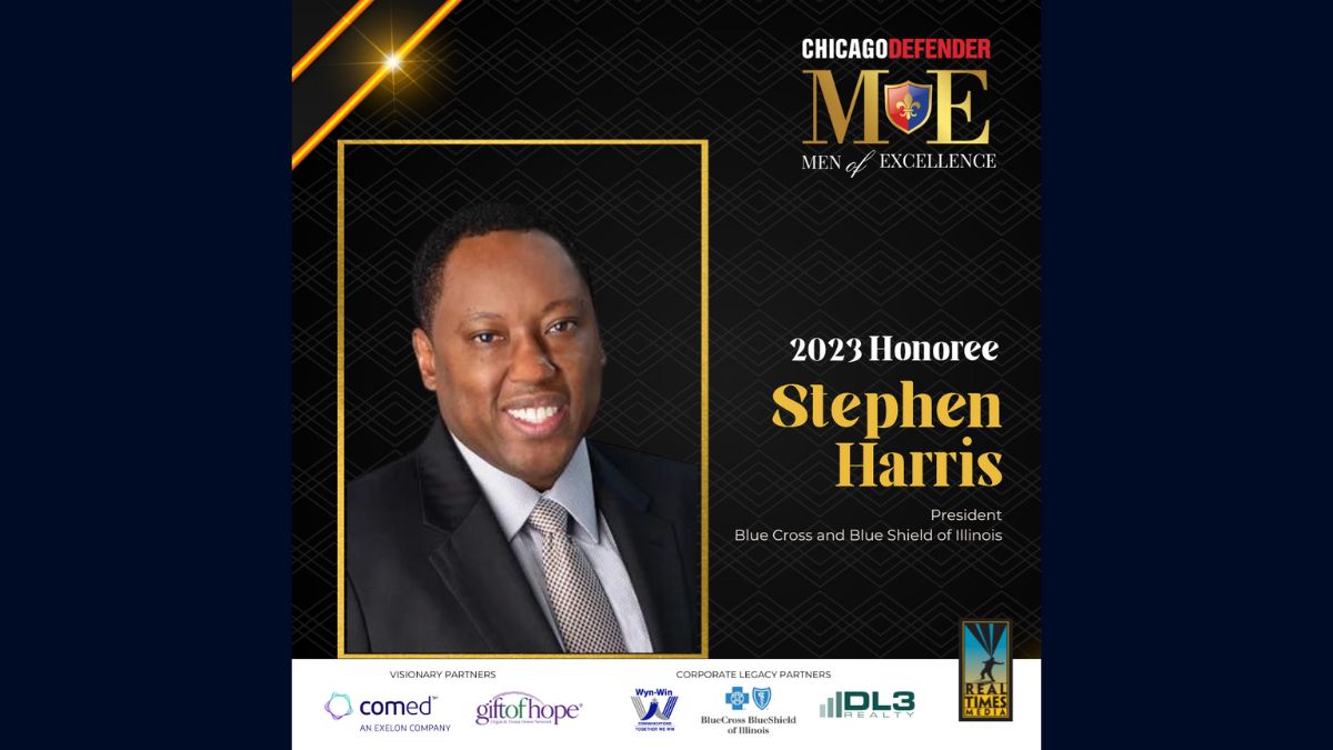 2023 Men of Excellence Honoree Stephen Harris