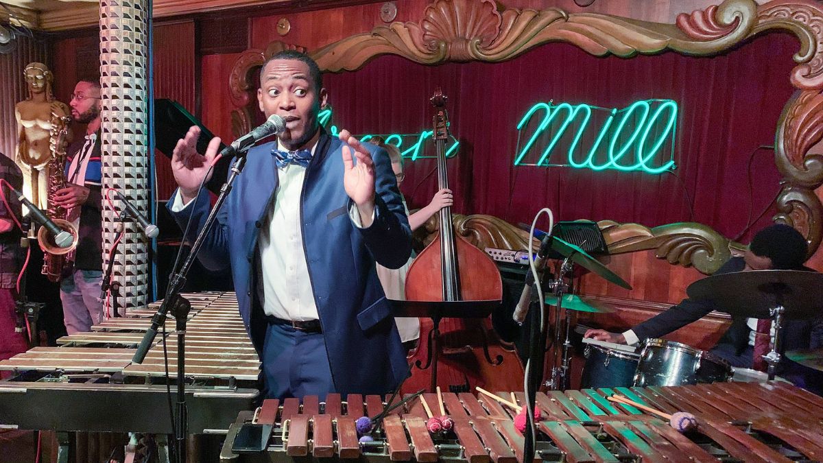 Thaddeus Tukes at the Green Mill Cocktail Lounge