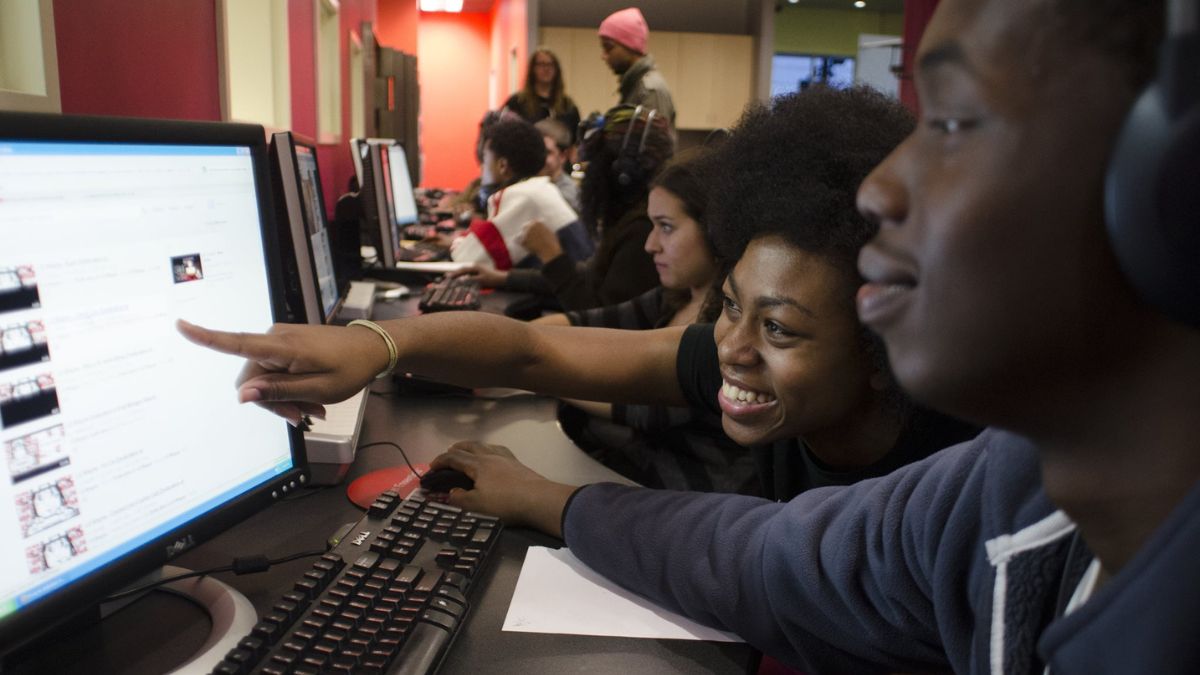 YR Media participants from the past at work