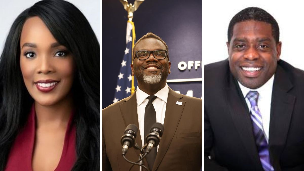 Political analysts Ameshia Cross (L) and Ted Williams III (R) weigh in on Mayor Brandon Johnson's tenure, six months in