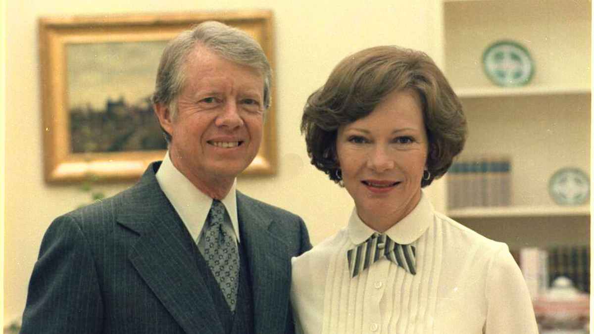 Portrait of Jimmy Carter and Rosalynn Carter