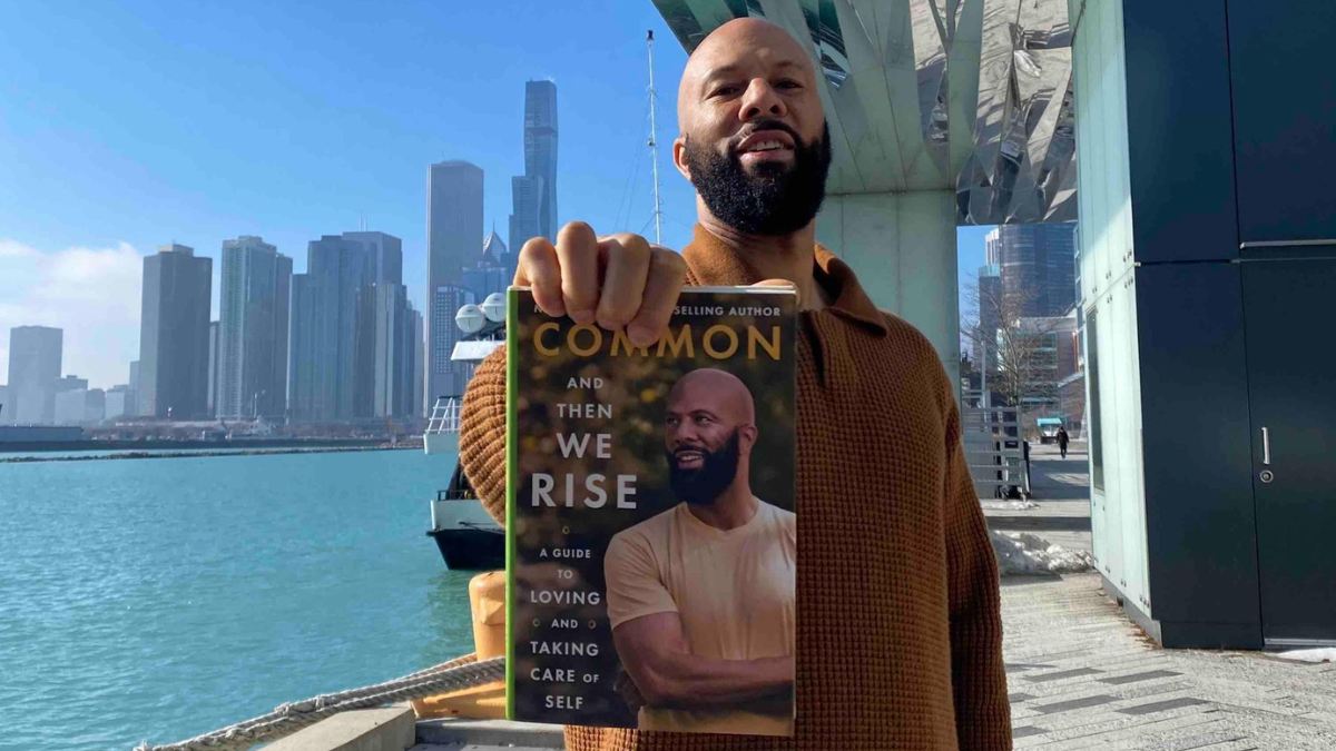 Common with his New Book