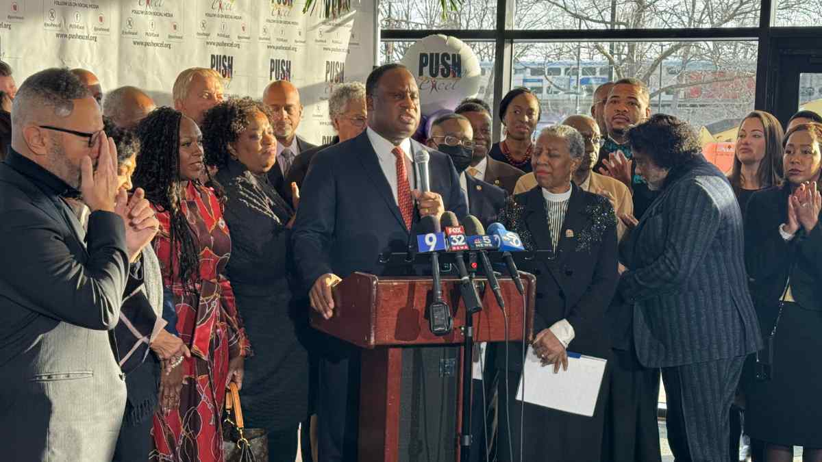 Dignitaries at Push Excel Scholarship Breakfast