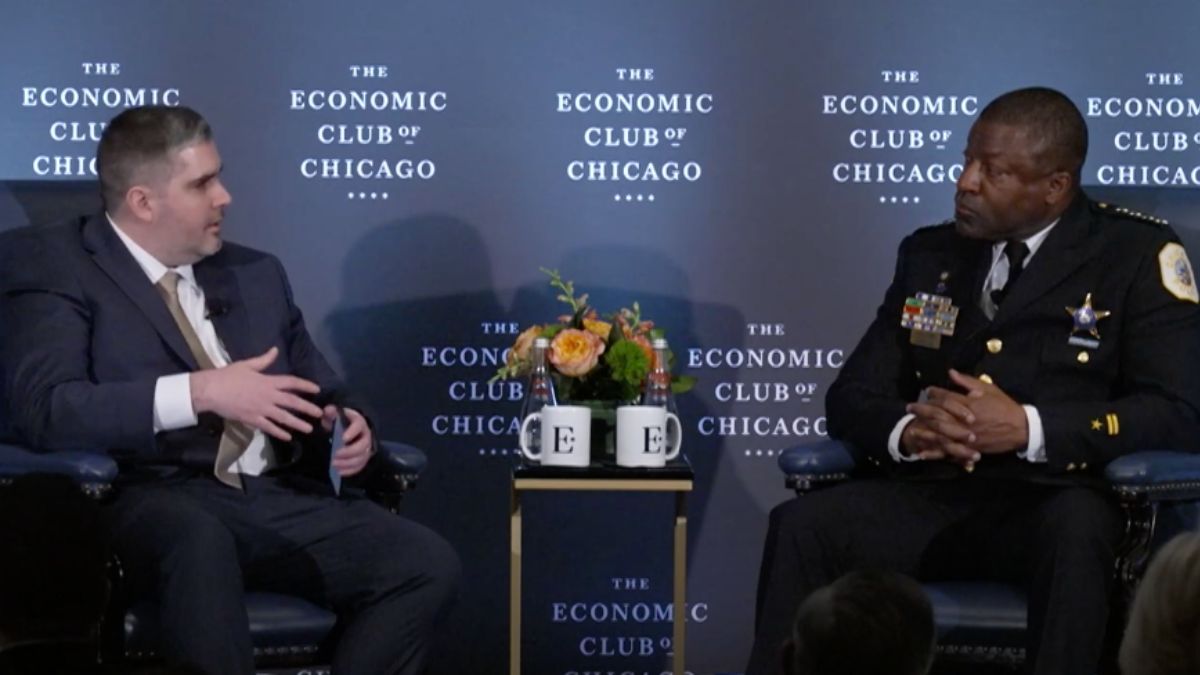 CPD Supt. Larry Snelling Talks City Safety Plans at the Economic Club of Chicago