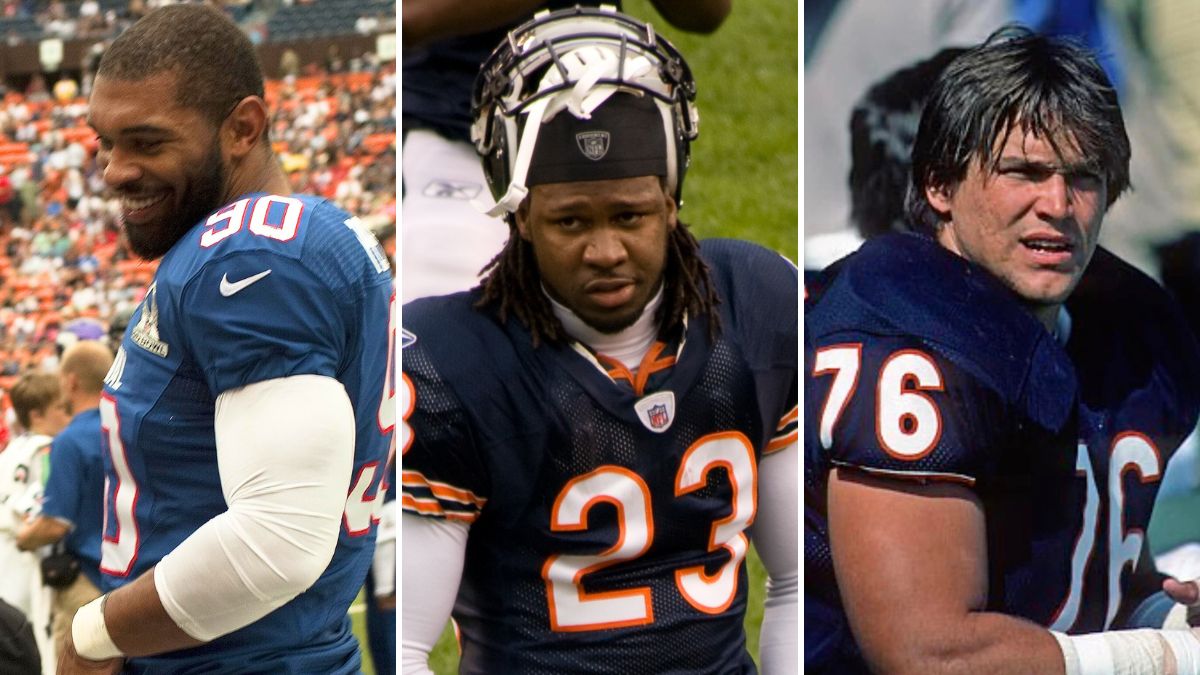 Julius Peppers, Devin Hester, Steve McMichael