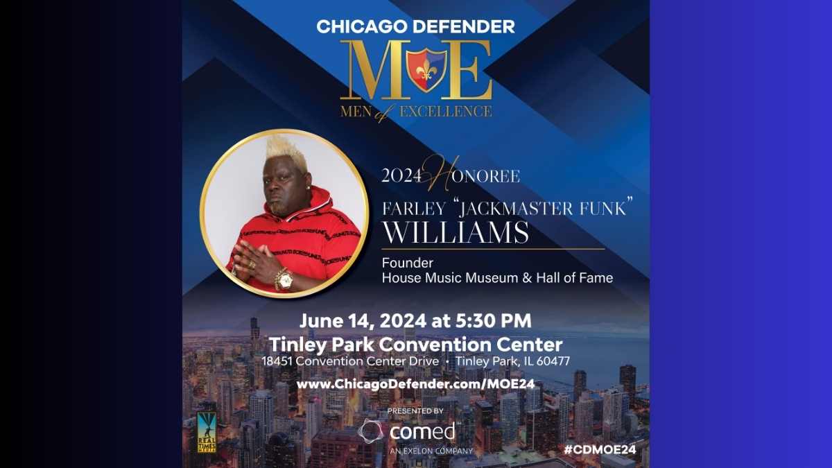 Farley “Jackmaster” Funk, 2024 Men of Excellence Honoree