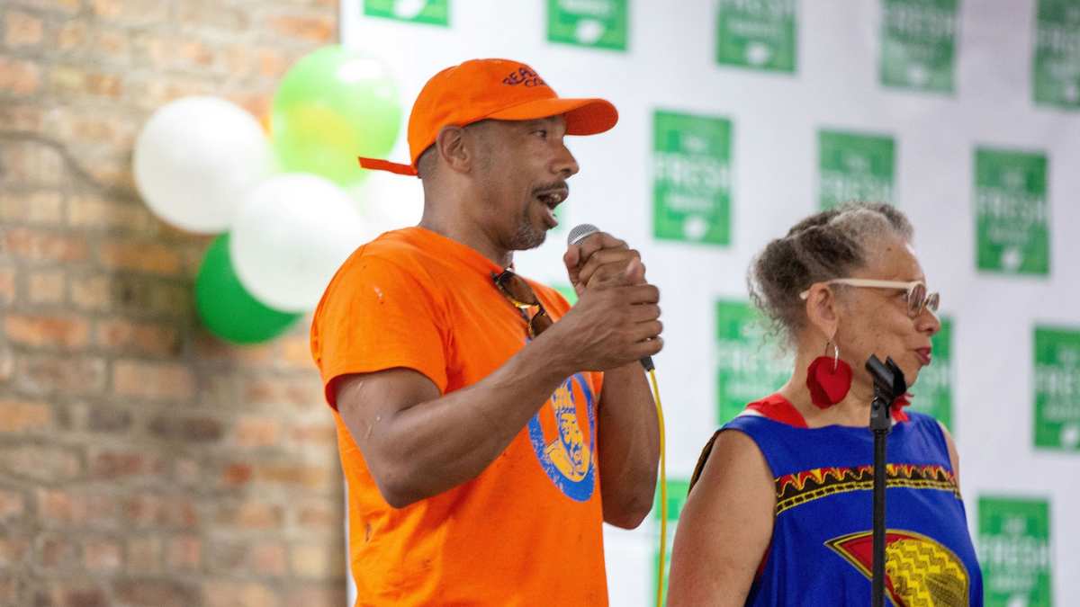 Rael Jackson and Yvette Moyo of Real Men Cook