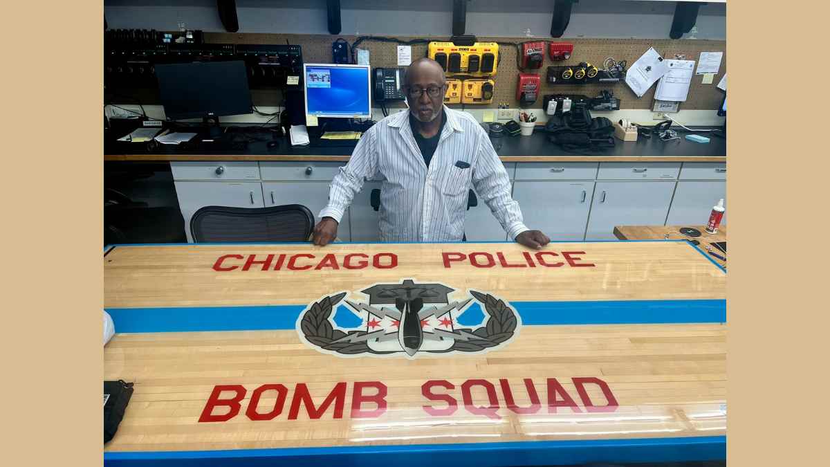 Retired officer Larry Neuman