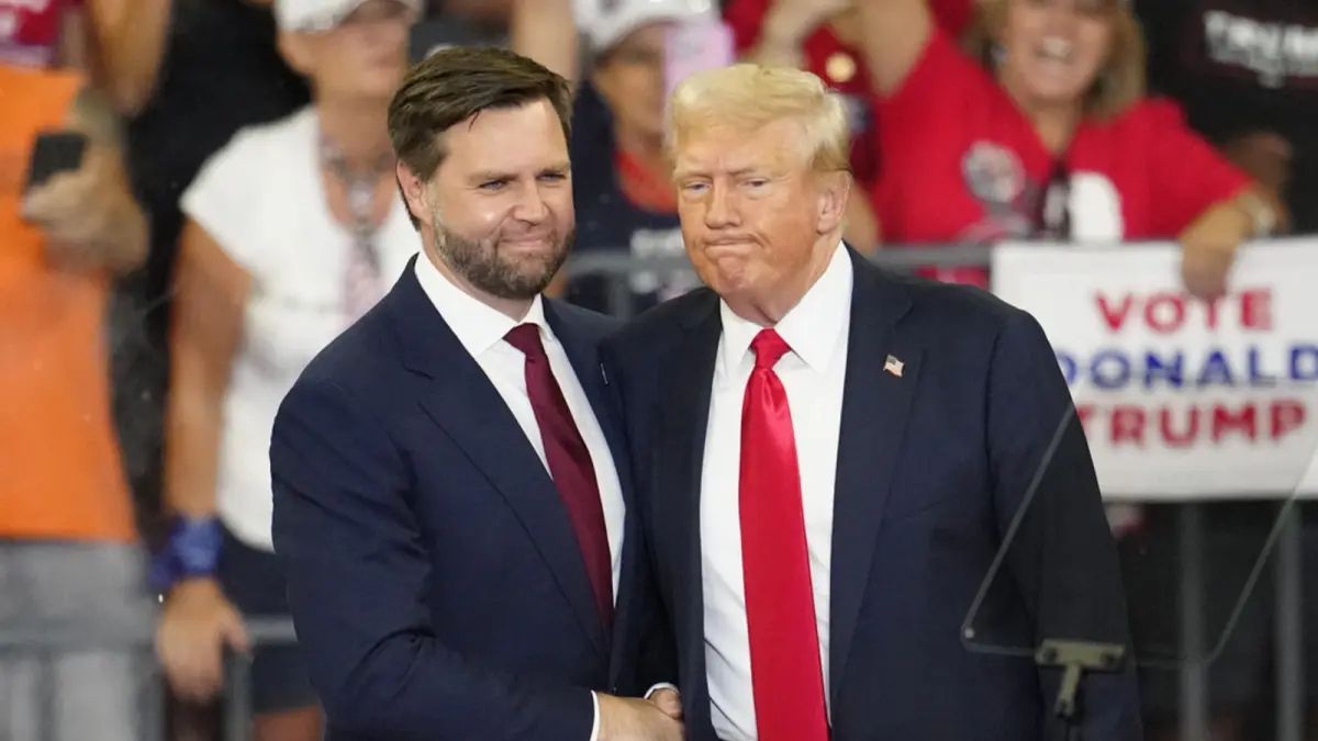 Republican Vice President and Presidential nominees JD Vance and Donald Trump via Malaysia Today via Creative Commons License 4.0