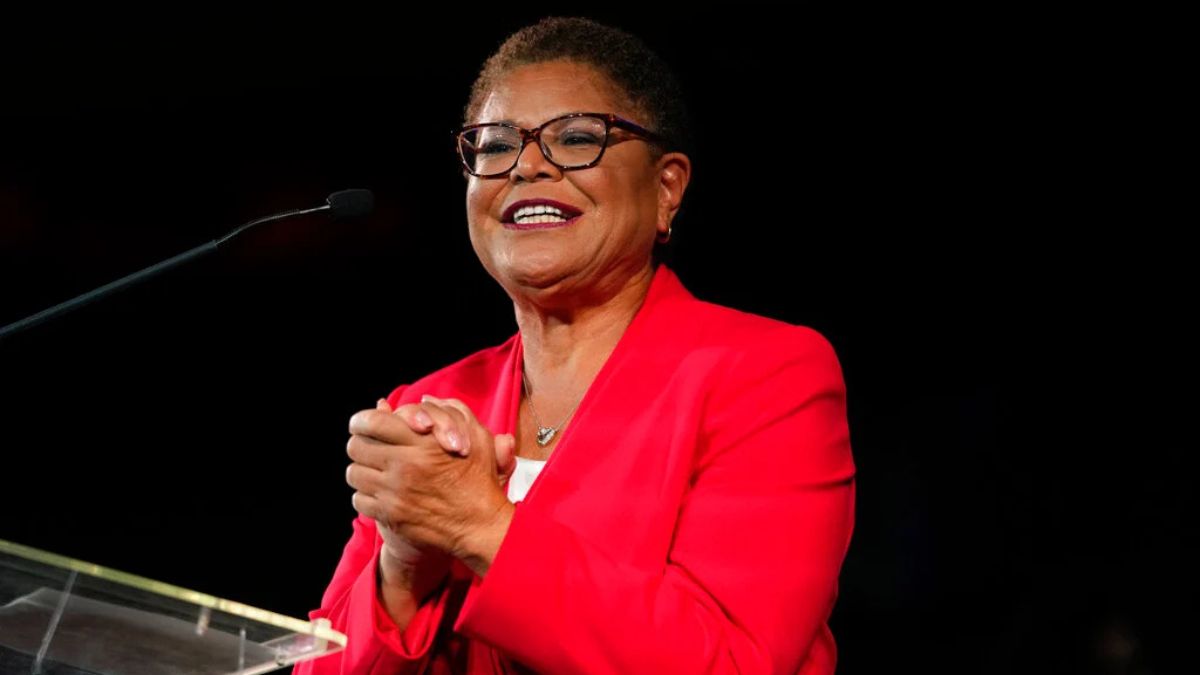 Los Angeles mayor Karen Bass