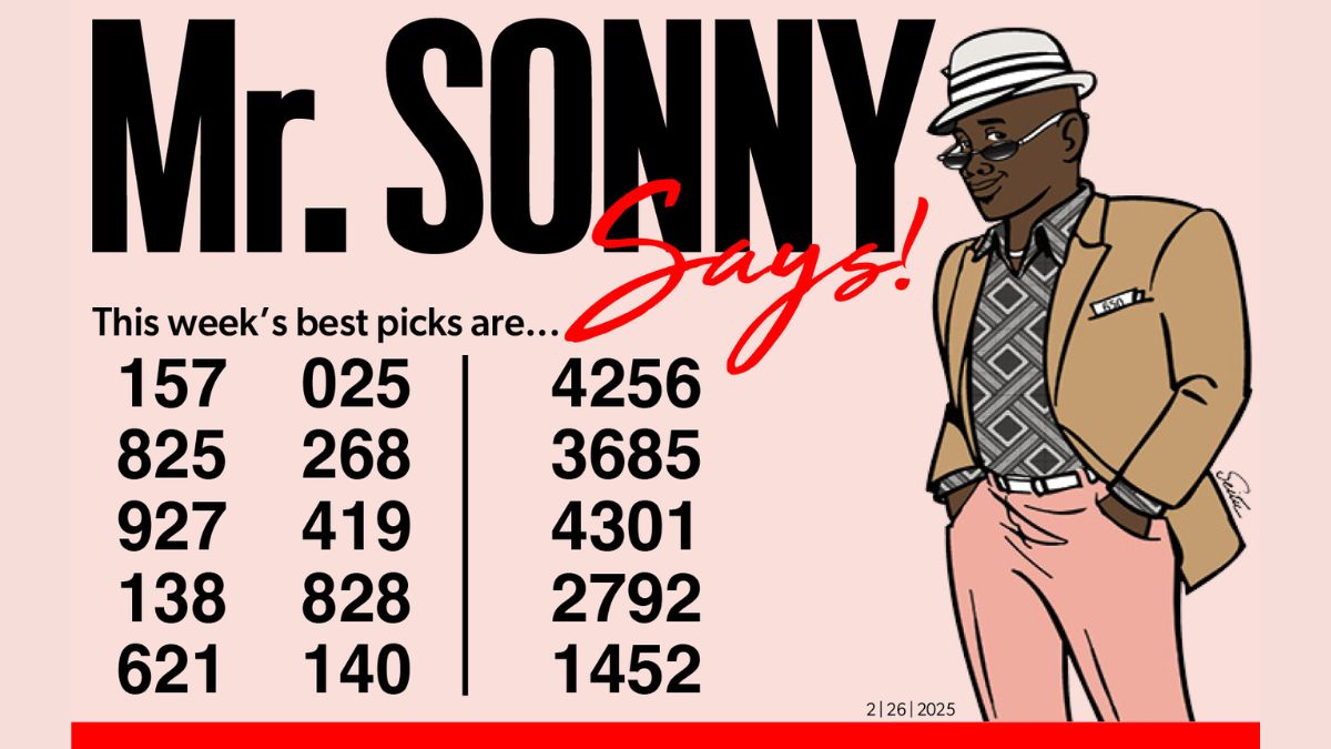 MR. SONNY KNOWS for Feb. 26, 2025