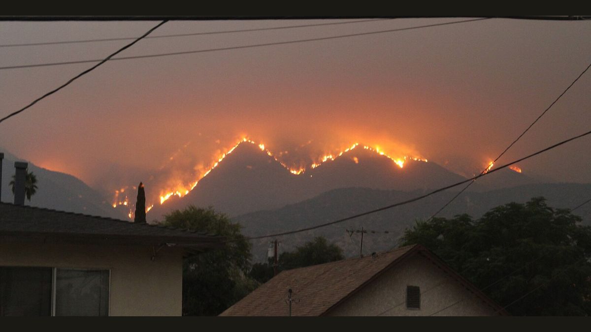 Monrovia California Wildfires