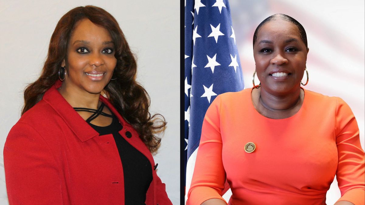 Village of Lynwood Clerk Karen Wingfield-Bond and Lynwood Mayor Jada D. Curry