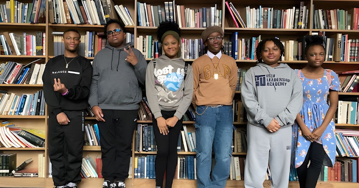 These ITAV students are studying the national budget, making recommendations and contemplating action