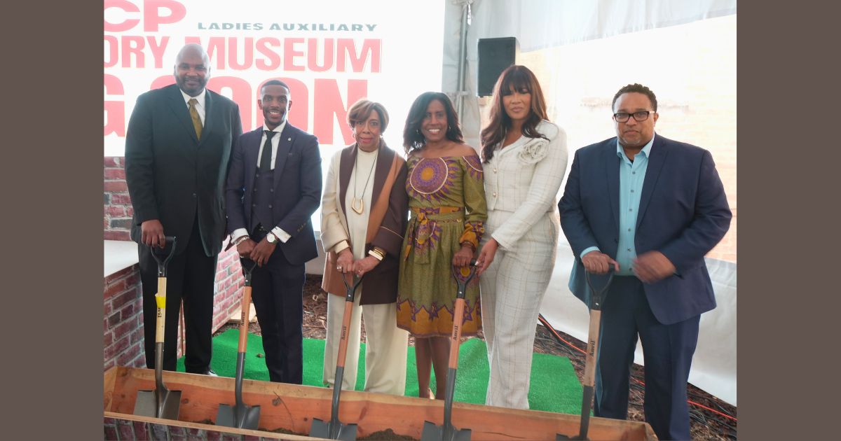 State Senator Elgie R. Sims, Jr., Dr. David Peterson, Dr. Lyn Hughes, Cook County Commissioner Donna Miller, Ald. Stephanie Coleman and Cook County Commissioner Stanley Moore
