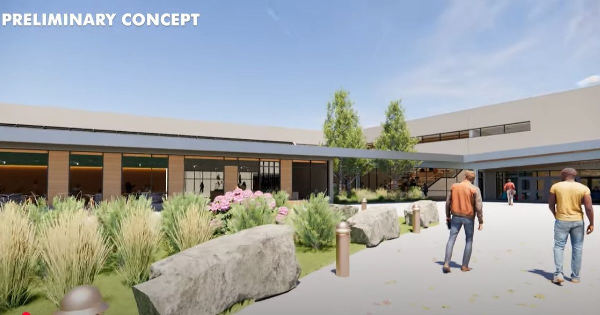 Southland Career & Technical Education Center Rendering via YouTube Screenshot