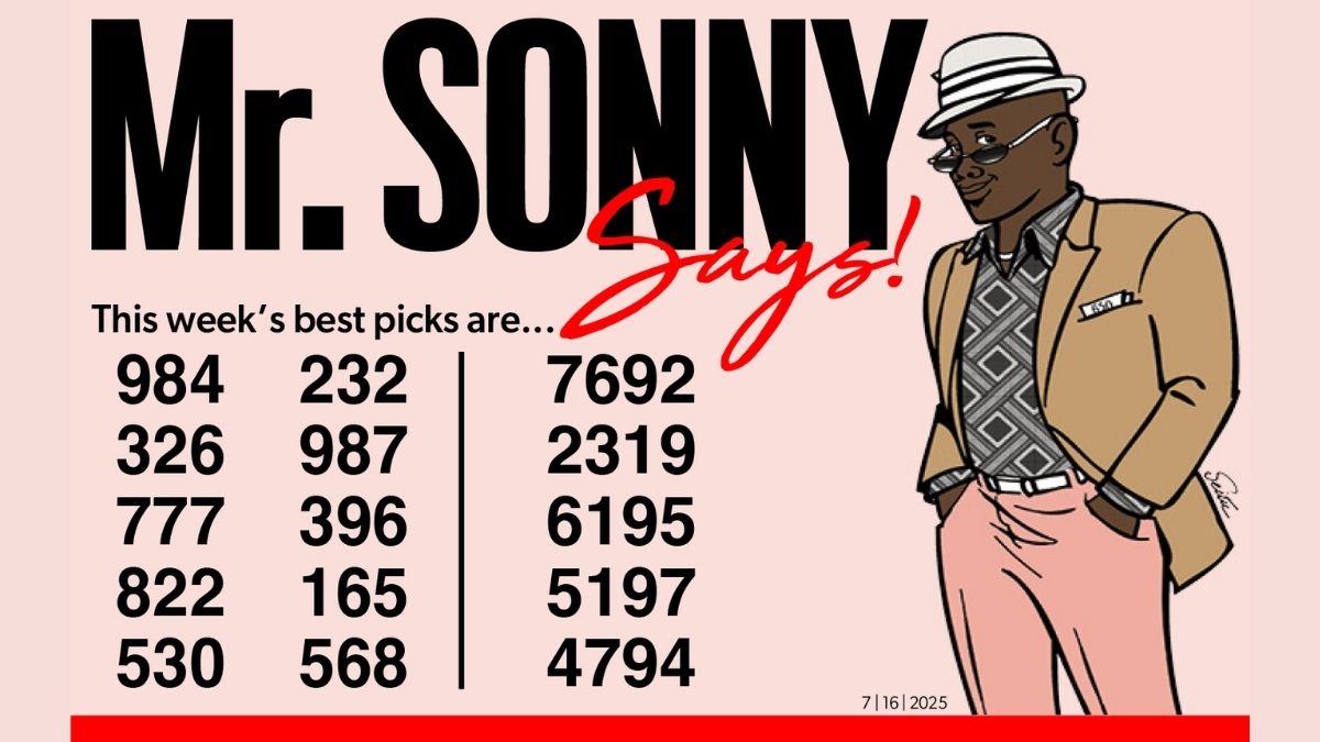 MR SONNY KNOWS for July 16, 2025