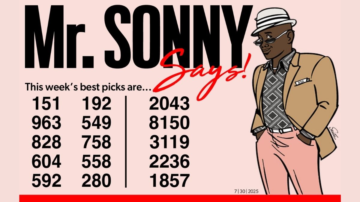 MR SONNY KNOWS for July 30, 2025